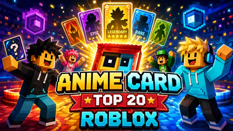 Anime Card Collection on Roblox: Guide for Parents and Players