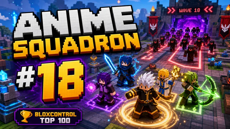 Anime Squadron on Roblox: Top-18 Tower Defense Guide