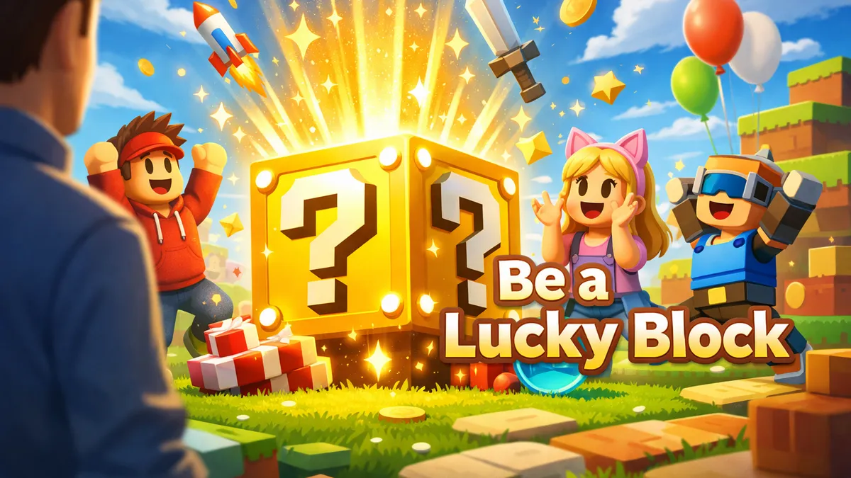 Be a Lucky Block on Roblox: Guide for Parents and Players