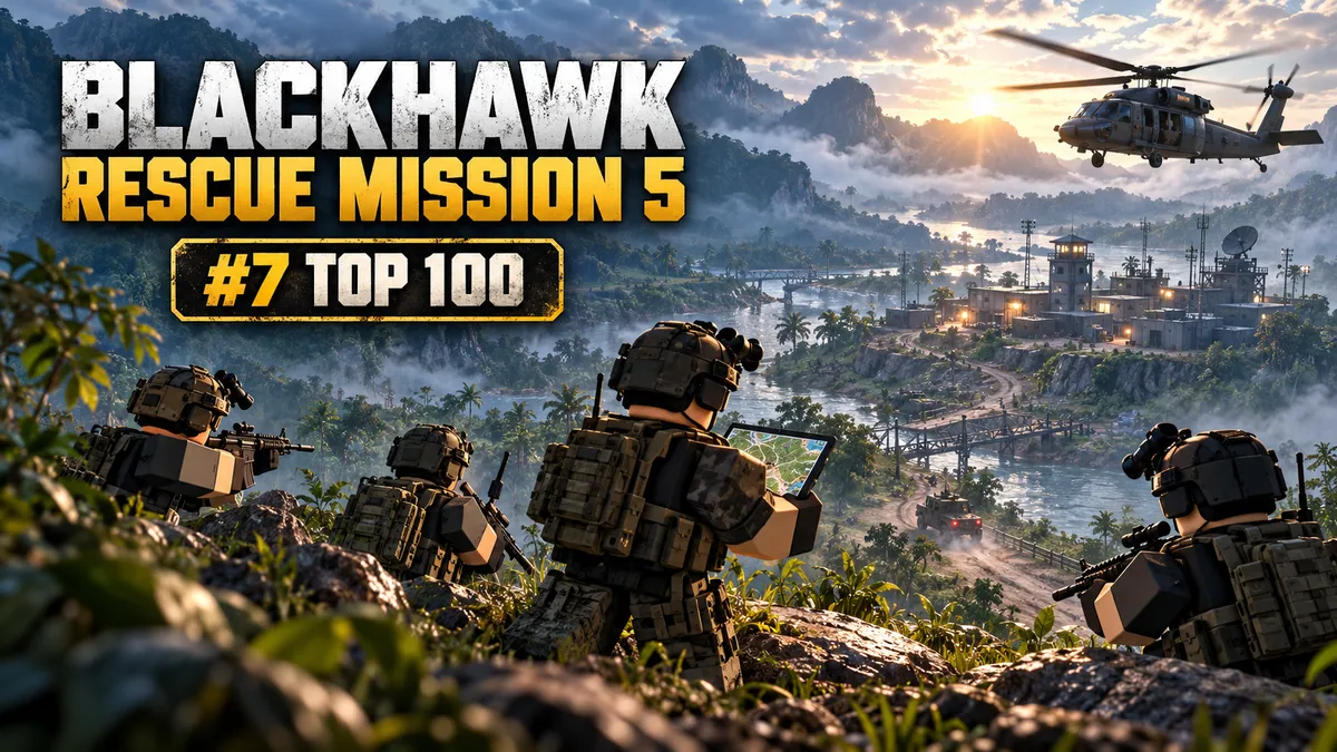 Blackhawk Rescue Mission 5 Guide: Rank 7 and Tactical Tips