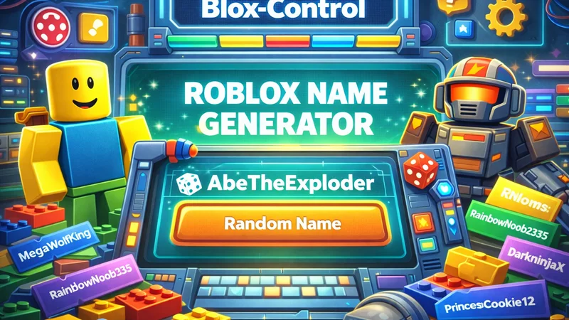 Roblox Name Generator: How to Find the Perfect Username