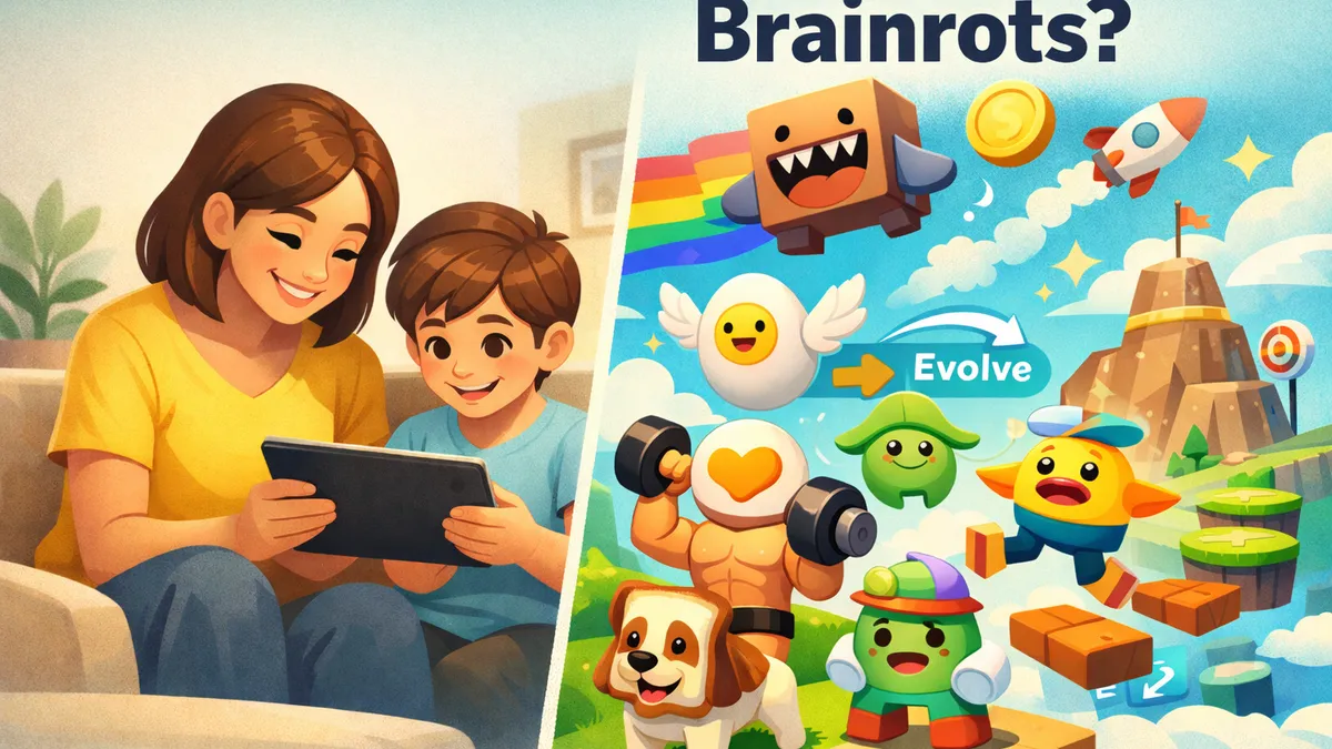 What Is Brainrot? Parent Guide to Roblox, Italian Brainrot, and German Brainrot