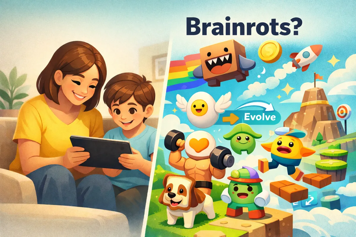 What Is Brainrot? Parent Guide to Roblox, Italian Brainrot, and German Brainrot