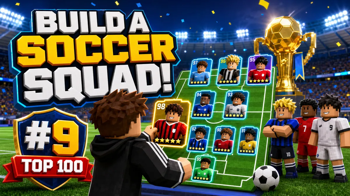 Build A Soccer Squad on Roblox: Top-9 Football Card Guide
