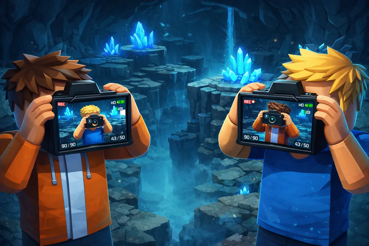 Camera Swap on Roblox: The Cooperative Obby Where You See Through Your Partner's Eyes