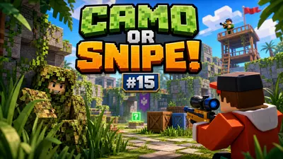 Camo Or Snipe! on Roblox: Top-15 Hide-and-Seek Guide