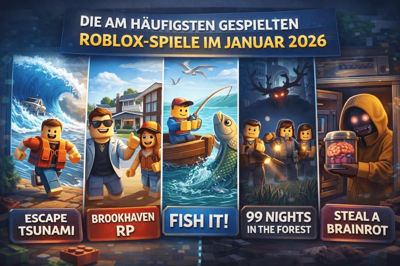 The 5 Most Popular Roblox Games in January 2026
