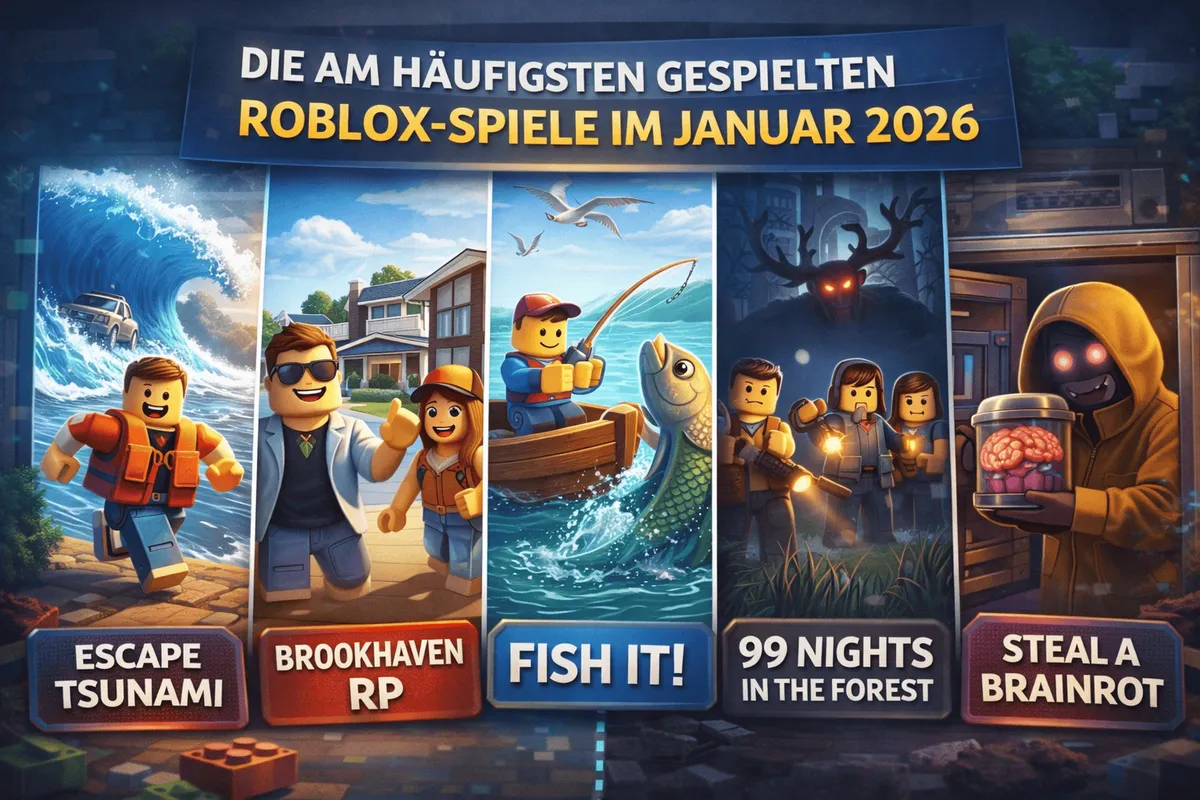 The 5 Most Popular Roblox Games in January 2026