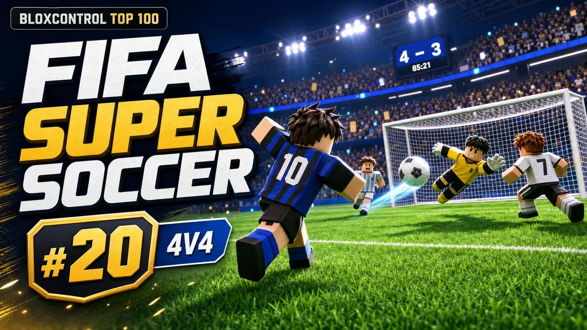 FIFA Super Soccer on Roblox: Top-20 4v4 Football Guide