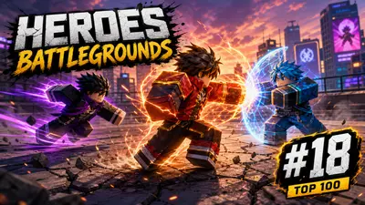 Heroes Battlegrounds on Roblox: Top-18 Fighting Guide