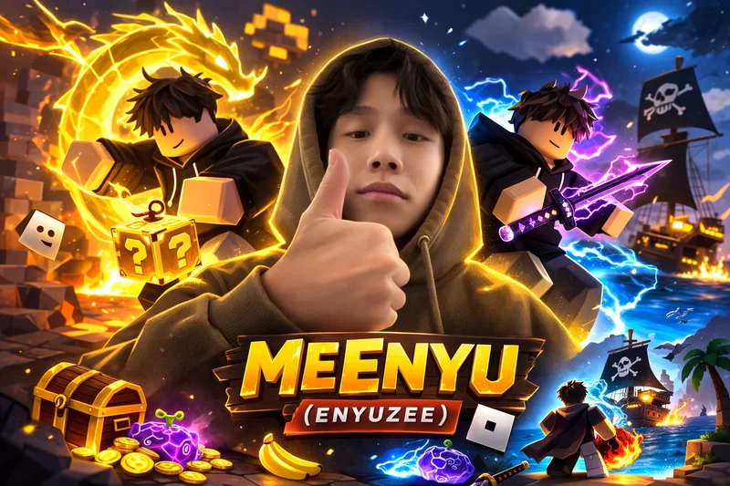 MeEnyu (EnyuZee): Profile of the Roblox Blox Fruits YouTuber