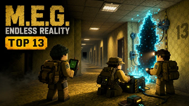 M.E.G. Endless Reality on Roblox: Why This Backrooms Game Reached #13