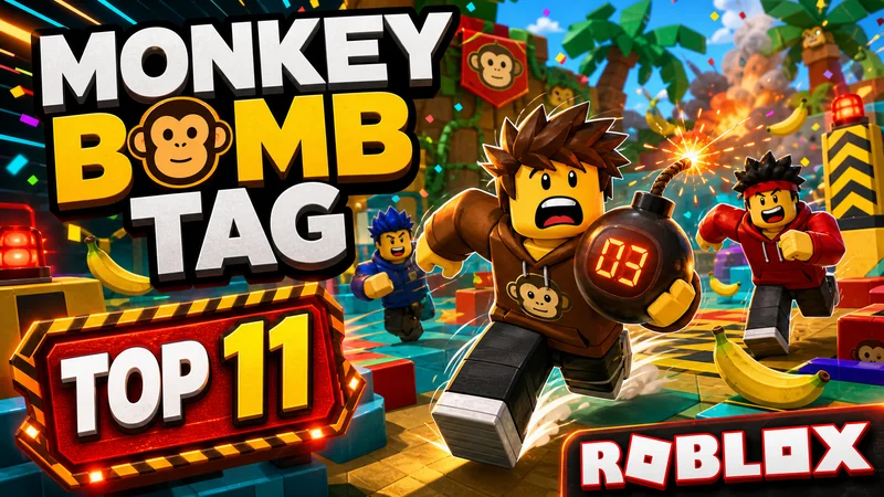 Monkey Bomb Tag on Roblox: Why This Party Chase Game Jumped from #71 to #11