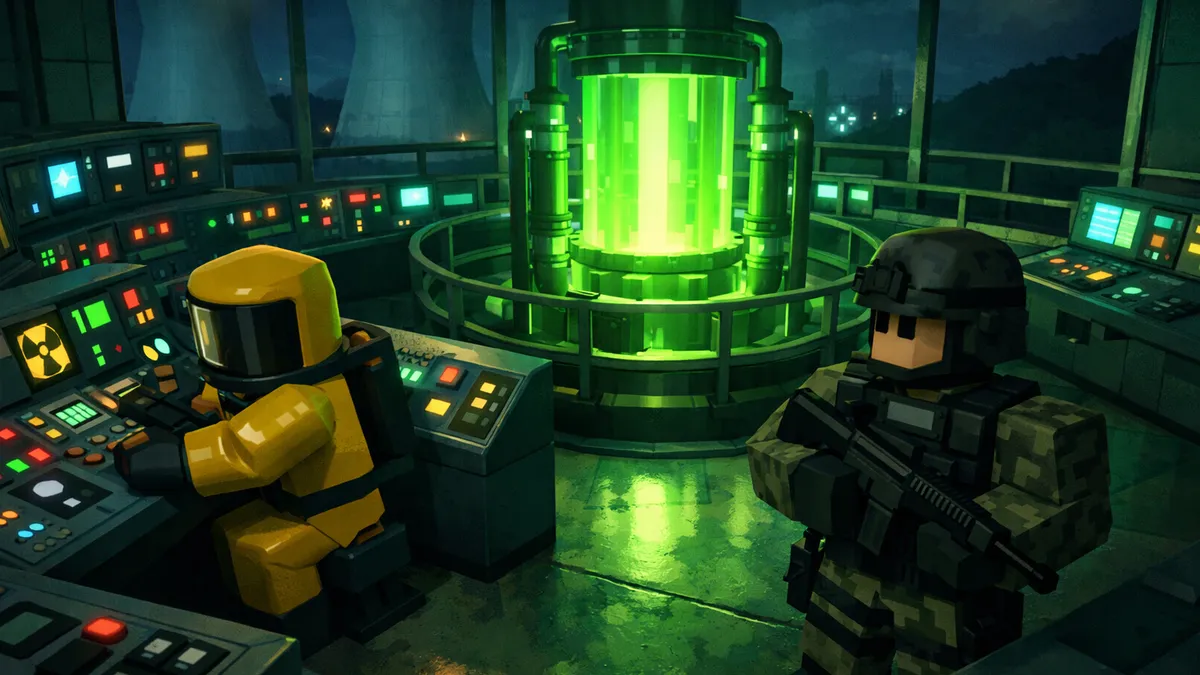 Naramo Nuclear Plant V2: The Tactical Nuclear Power Plant Game on Roblox