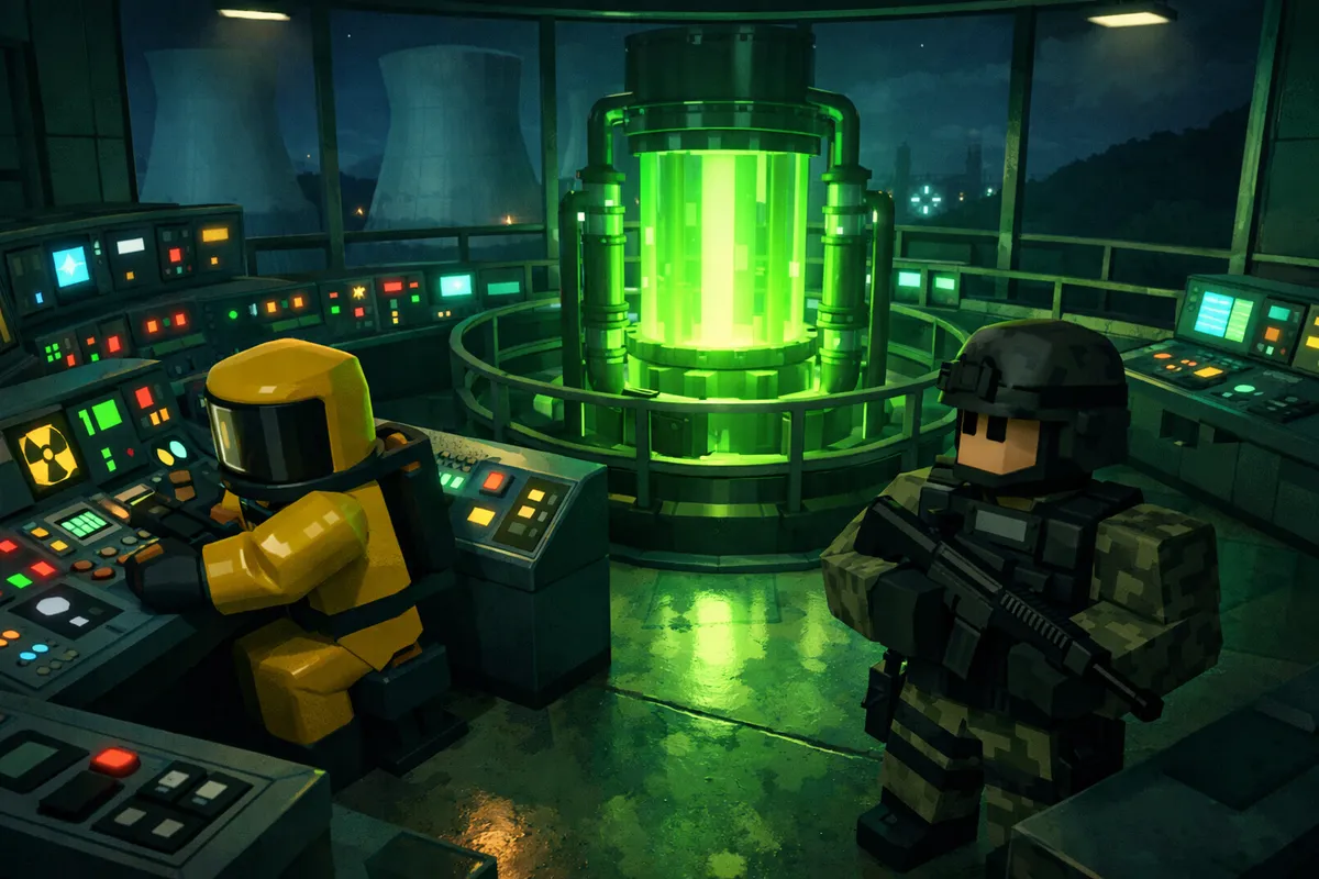 Naramo Nuclear Plant V2: The Tactical Nuclear Power Plant Game on Roblox