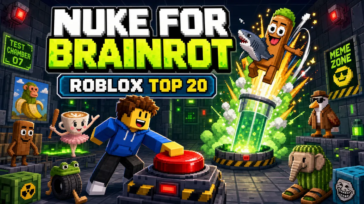 Nuke for Brainrot on Roblox: Why This Top-20 Simulator Rose from #77 to #19