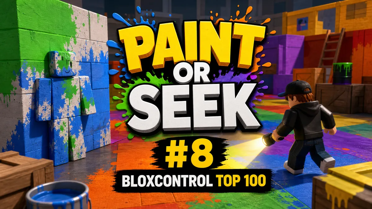 Paint Or Seek on Roblox: Top-8 Camouflage Survival Guide