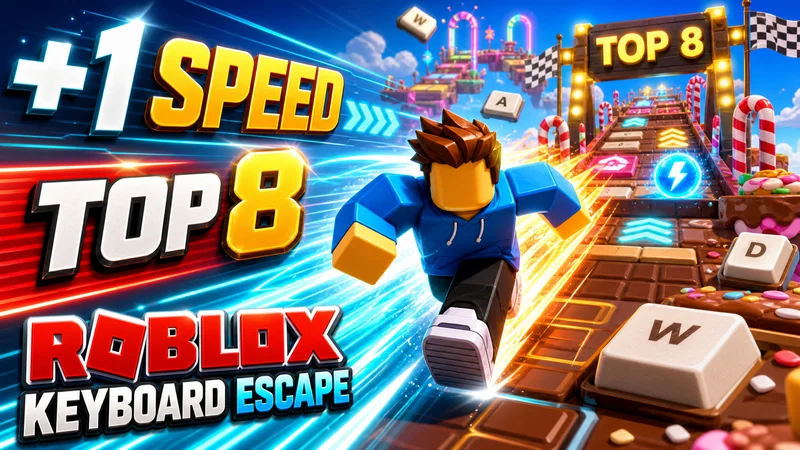 +1 Speed Keyboard Escape on Roblox: Why This Speed Hit Reached the Top 10