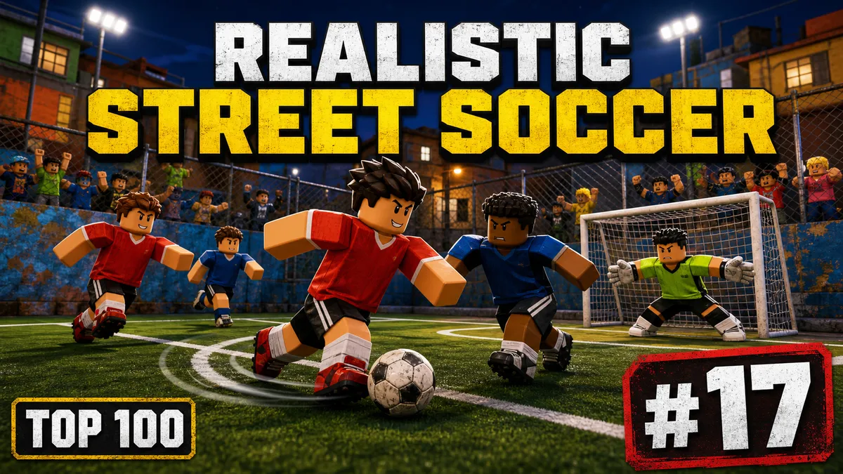 Realistic Street Soccer on Roblox: Top-17 Futsal Guide