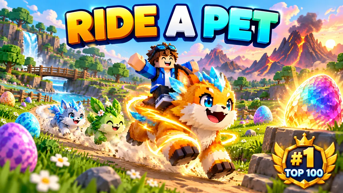 Ride A Pet Roblox Guide: Rank 1, Eggs and Mutations