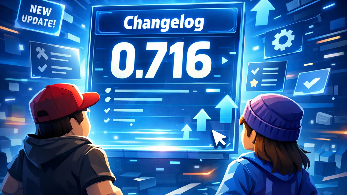 Roblox Version 716: Changelog Explained in Plain English