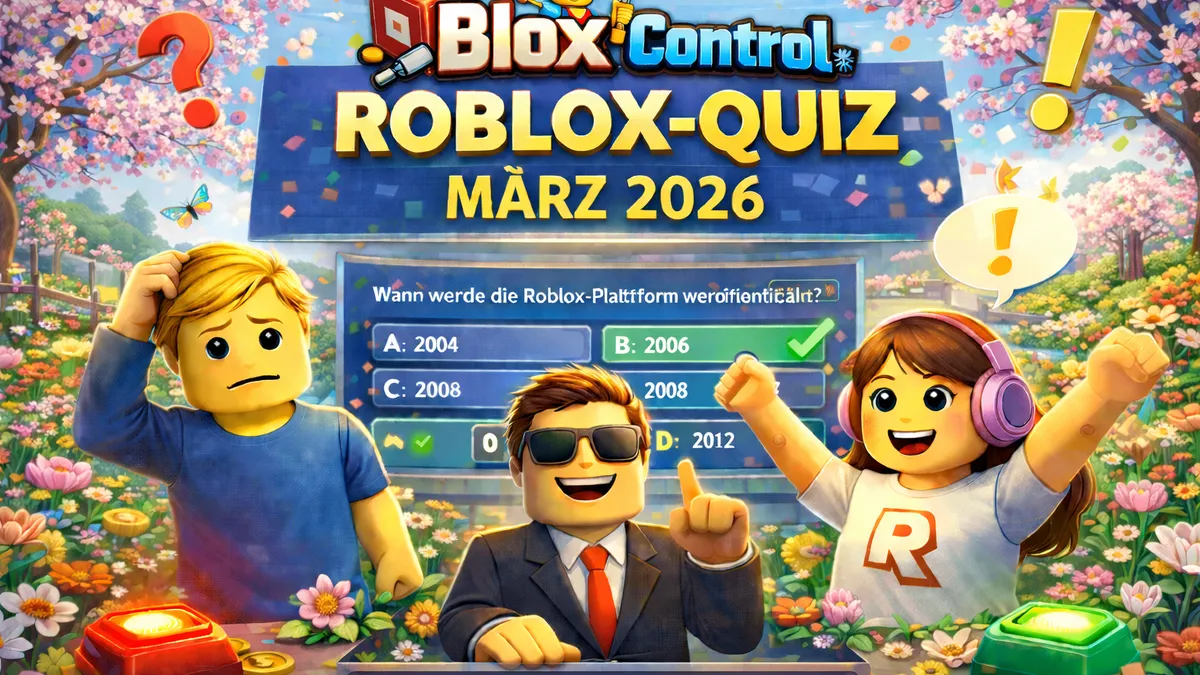 The BloxControl Roblox Quiz March 2026: Become a BloxBux Billionaire!