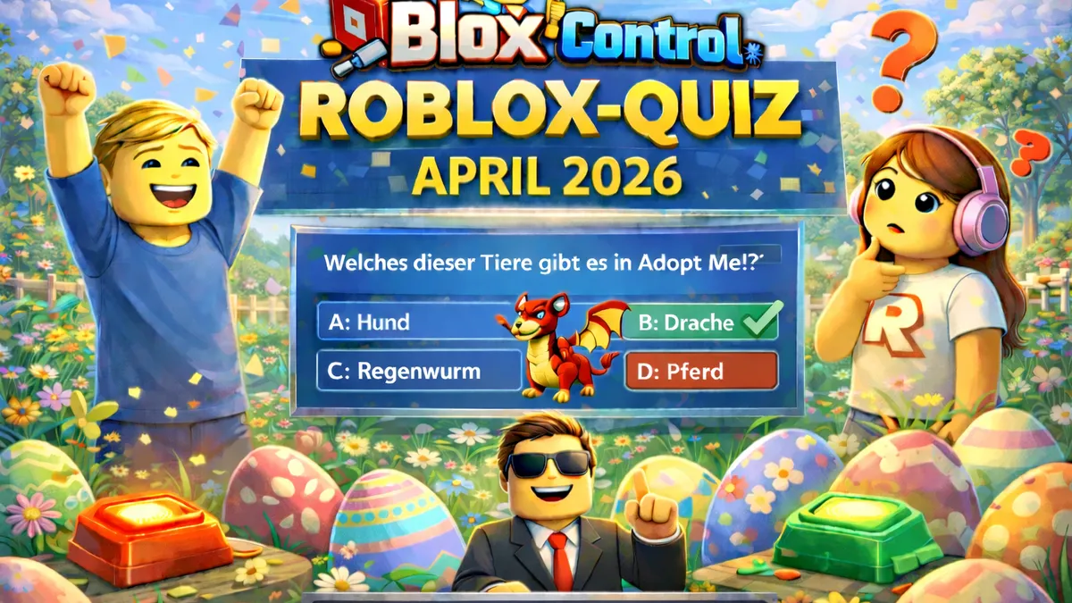 The BloxControl Roblox Quiz April 2026: Become a BloxBux Billionaire!