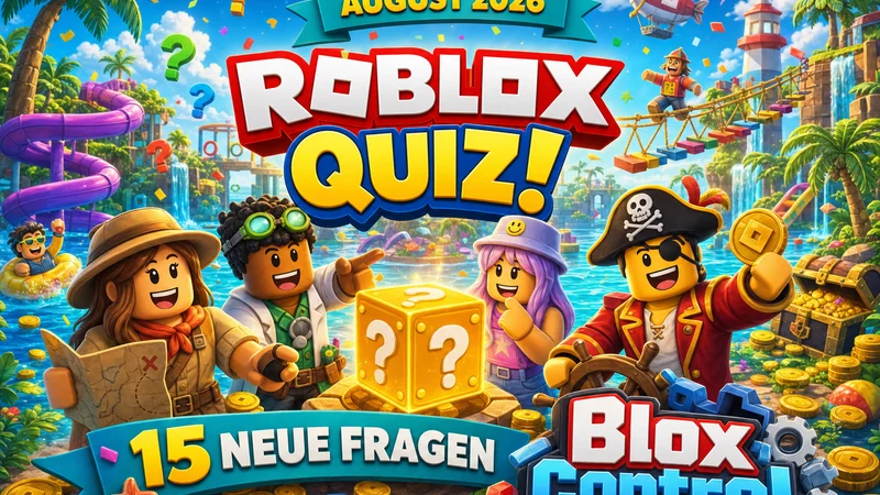 The BloxControl Roblox Quiz August 2026: 15 New Summer Questions!