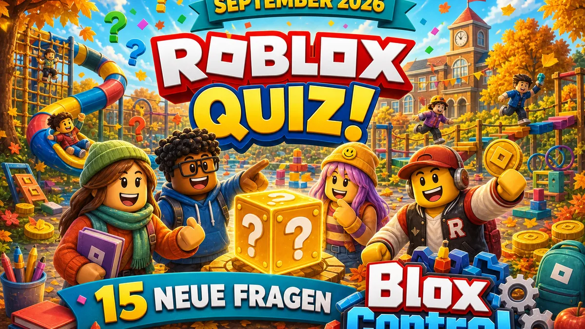 The BloxControl Roblox Quiz September 2026: 15 New Fall Questions!