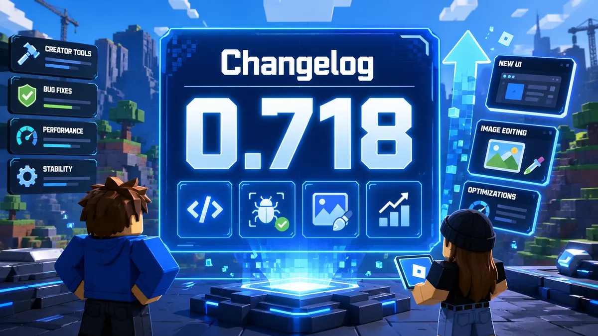 Roblox Version 718: Changelog Explained in Plain English