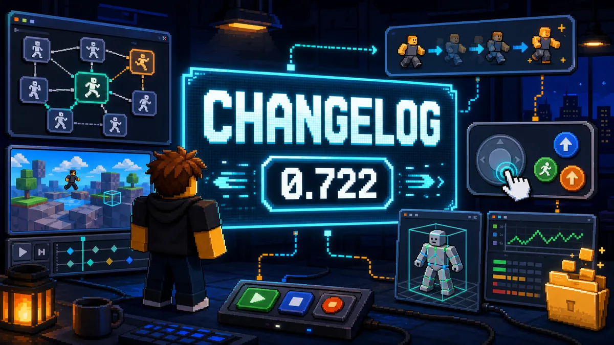 Roblox Version 722: Changelog Explained in Plain English