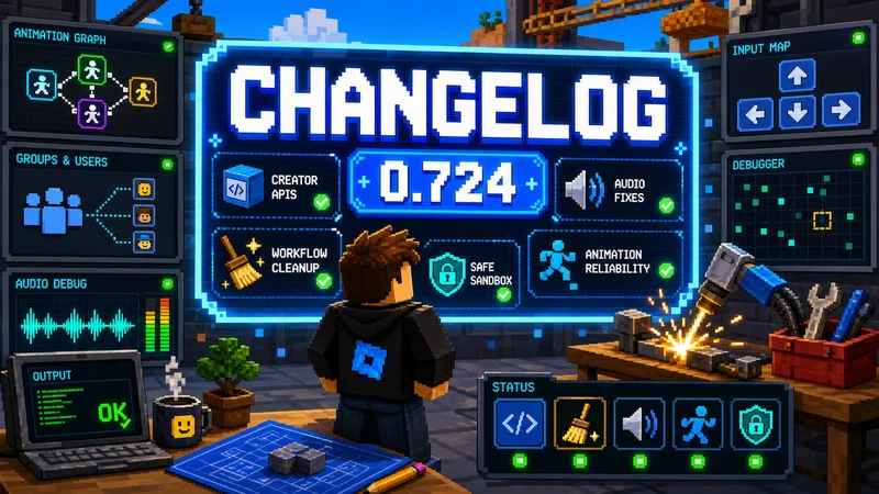 Roblox Version 724: Changelog Explained in Plain English