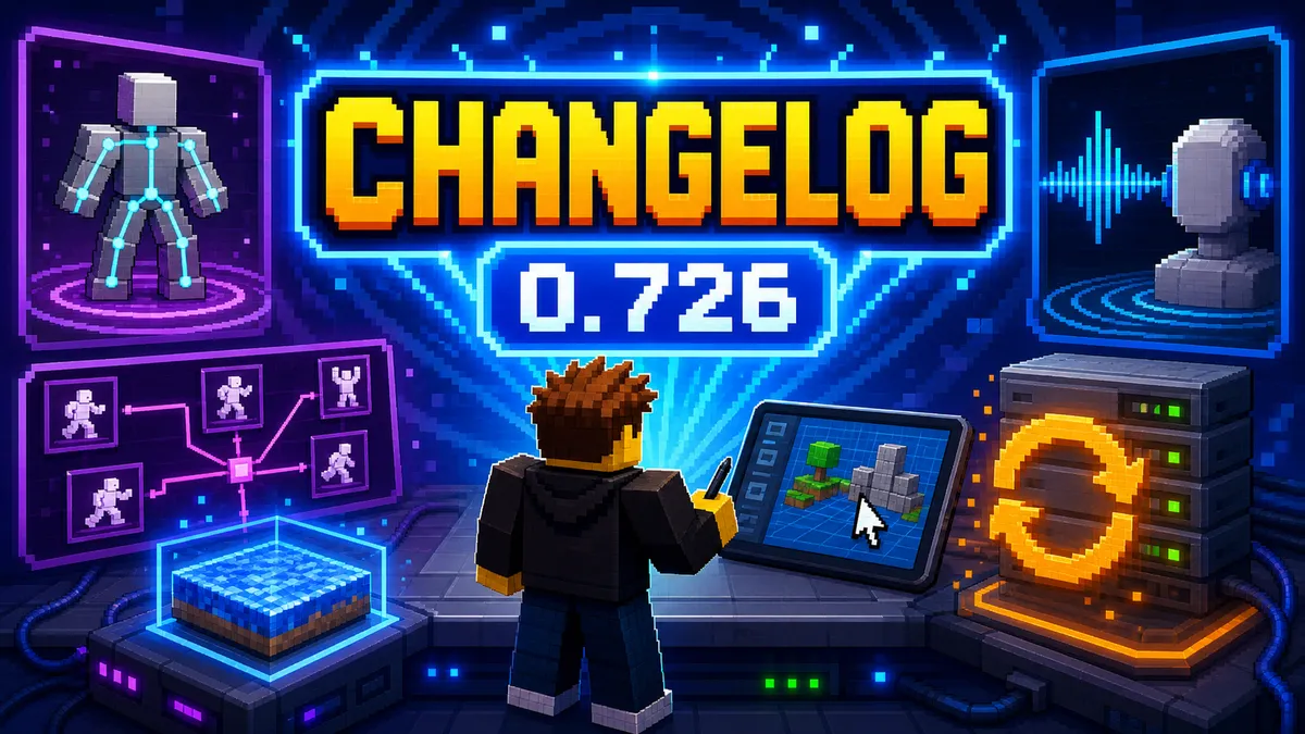 Roblox Version 726: Changelog Explained in Plain English