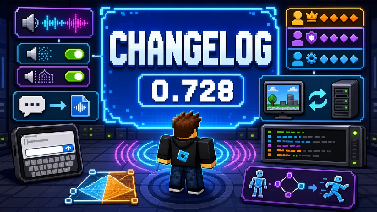 Roblox Version 728: Changelog Explained in Plain English