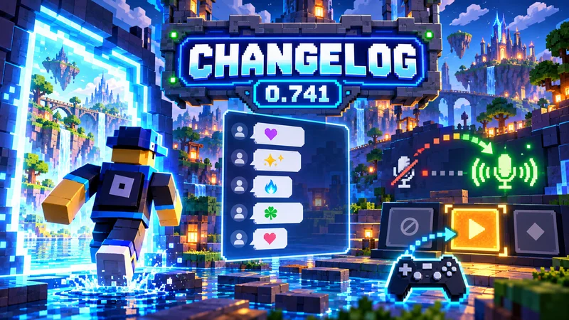 Roblox Version 741: Changelog Explained in Plain English