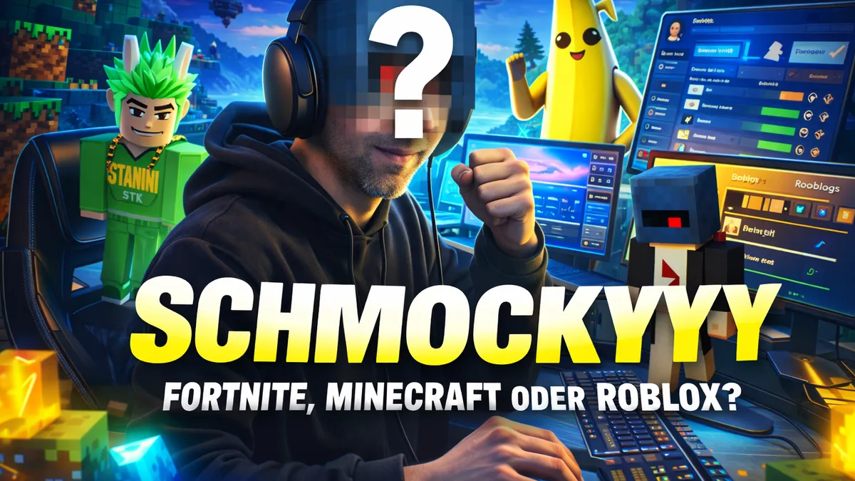 schmockyyy: Profile, Fortnite Career, Minecraft & Roblox