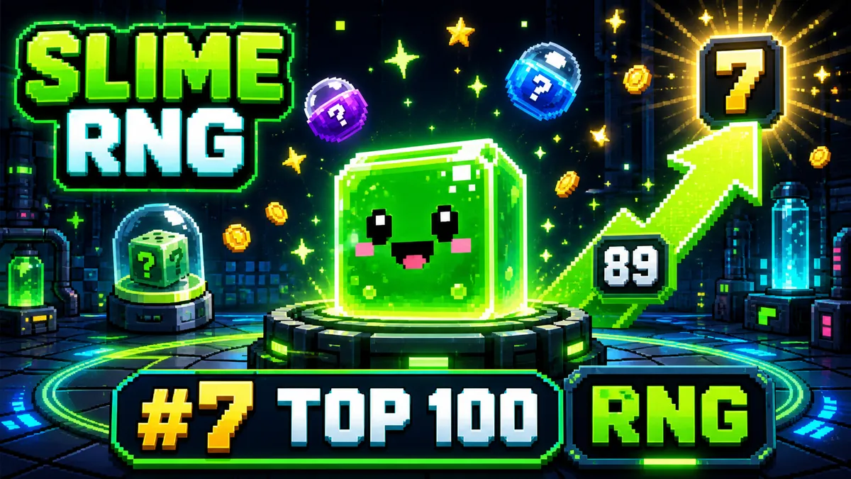 Slime RNG on Roblox: Why This Simulation Jumped from #89 to #7