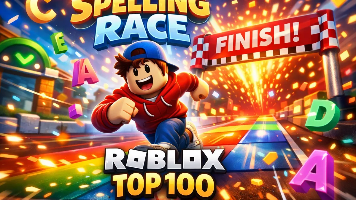 Spelling Race on Roblox: Why This Word Game Is Suddenly Climbing the Top 100