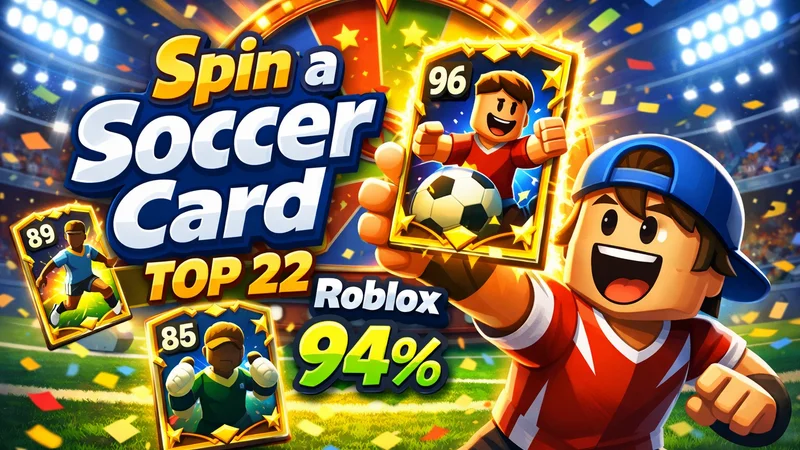 Spin a Soccer Card on Roblox: Guide for Parents and Players