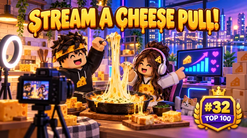 Stream A Cheese Pull Roblox Guide: #32 Rank and Parent Check