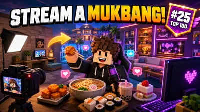 Stream a Mukbang: Top-25 Roblox Guide