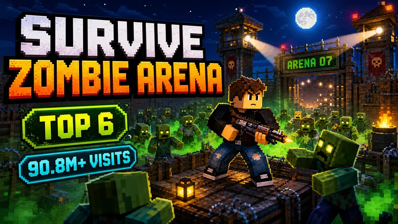 Survive Zombie Arena on Roblox: Guide for Parents and Players