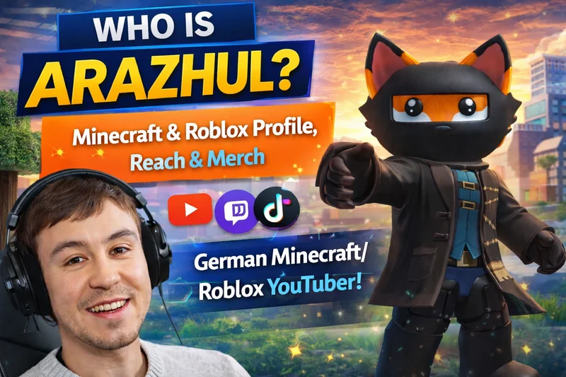 Arazhul: Profile, Minecraft Career, Roblox & FAQ
